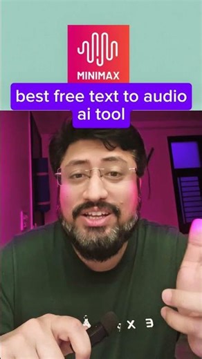 Best text to audio ai tool for free #aitools #texttoaudioai #minimax Generate audio from text ai