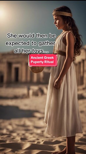 We don’t have a lot of records of this practice, but we do know that it happened. This time of this ritual could also vary from the start of puppetry to right before a girl’s wedding. Here’s one example: Timareta, the daughter of Timaretus, before her wedding, has dedicated to you, Artemis of the Lake, her tambourine and her pretty ball, and the net that kept up her hair, and her dolls too, and their dresses; a virgin's gift, as is fit, to a virgin goddess. - note: the author of this record is u