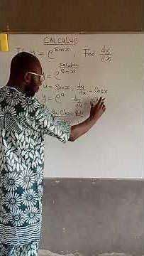 Solving The Derivative of Exponential Function #maths #functions #calculus