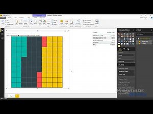 Power BI Custom Visuals - Brick Chart by MAQ Software