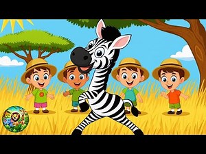 MOVE WITH THE ZEBRA – Fun Safari Dance for Kids