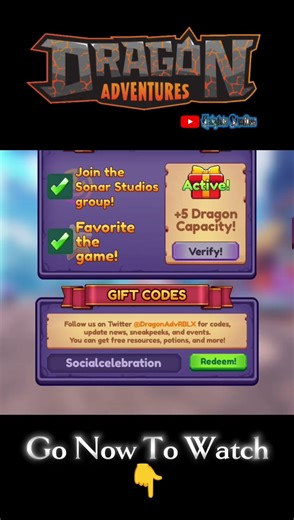 Roblox Dragon Adventures: New Redeem Code 2026 #dragonadventurescodes #knightsstudiosgamingytv