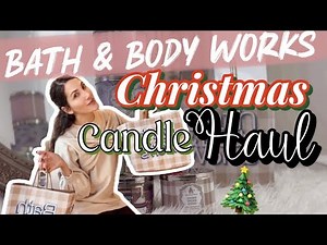 Bath & Body Works Christmas Candle Haul 2025 🎄✨ The BEST Holiday Scents You NEED!