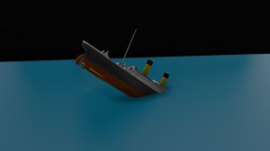 sinking titanic - Download Free 3D model by mamont nikita (@mamontnikita62)