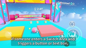 Hey Eggies, Episode 12 of our Teaching Camp is here, and we're ready to take buttons and text boxes to the next level! 🎉 Get ready to discover some button magic! Pressing and releasing buttons in a sequence? That's the secret to triggering the awesome 'tap' event. And guess what? Text in boxes knows how to behave - no overflowing, just perfect wrapping based on size! Oh, and let's not forget about event areas and switch areas. They've got some serious influence over buttons and text boxes, and 