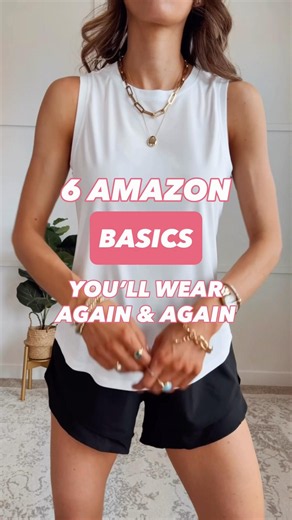 6 Amazon Basics You’ll Wear Again & Again | Shop on my Amazon Storefront - link in bio #basicstyle