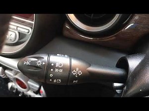 Mini R56 headlamp switch operation
