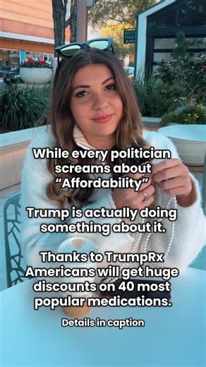 LILY KATE on Instagram: "Another proof that we are WINNING 🇺🇸 “For many years, Americans have paid the highest prices anywhere in the world for prescription drugs - much more than other countries for the exact same product. That ends today.” Mamdani didn’t say this. Nor did Pelosi. Nor did Biden. Trump did. Trump just released TrumpRx that reduces the cost of life saving drugs. This new agreement ensures foreign nations can no longer use price controls to freeride on American innovation by gua