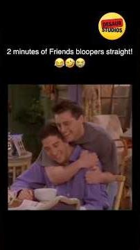 2 Minutes of FRIENDS Bloopers That Will Make You Cry Laughing 😂🎬