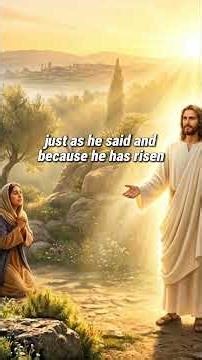 This is the only thing that matters today. "HE IS RISEN"