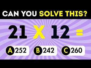 2 Digit by 2 Digit Multiplication without Regrouping