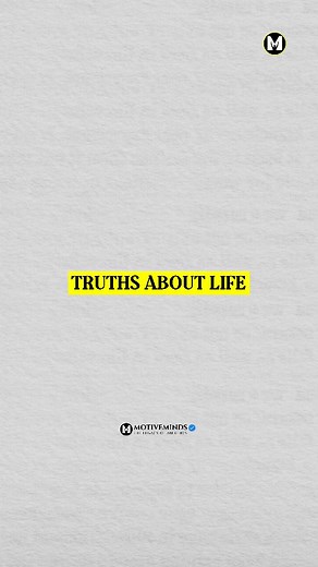 113K views · 79 reactions | Truths About Life You Must Accept . These...