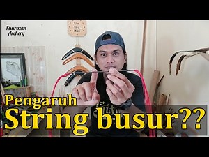 Tentang "String" busur?? (HorseBow)