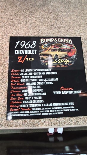 Custom 1968 Chevy C10 Autorama 2026 Ridler #automobile