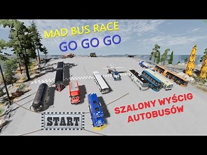 MAD BUS RACE | Mad Race | BeamNG.drive #19