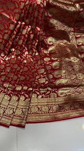 33 reactions | 01796564554☎️ Price:2550৳ ইন্ডিয়ান বেনারশী শাড়ী...