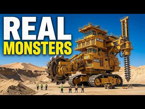 The 12 MONSTERS: Massive Industrial Machines Ever Built!