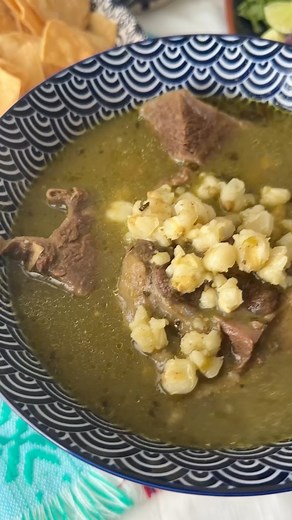Love to switch it out now and then and prepare a beef pozole in a Chile verde sauce!! Here is the recipe link! https://pinaenlacocina.com/beef-pozole-verde/ #pozole pozolederes | La Piña En La Cocina