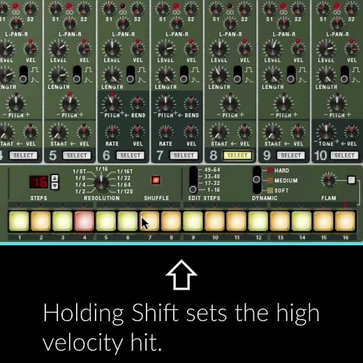 Redrum Velocity: Reason QuickTips
