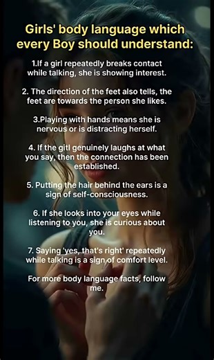 Girls’ Body Language Psychology Every Boy Should Understand