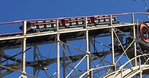 Coney Island's famed Cyclone strands riders on season's first run