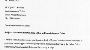 Is Compol being pushed out by CEO? And that might be among the last big investigations that the commissioner works on - because, it seems his minister Kareem Musa is trying to push him out. On Friday, Williams received a harsh letter from the CEO for Home Affairs Sharole Saldvivar. She gave an outline for him to leave office and instructed him that he is supposed to act only in a caretaker role. That means he’s not supposed to effect any transfers, promotions, structural changes or major policy 