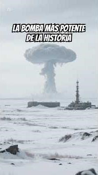 La bomba más potente de la historia #historia #curiosidades #bombaatomica