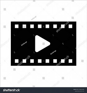 Play Video Icon Vector Movie Icon Stock Vector (Royalty Free) 2239810385 | Shutterstock