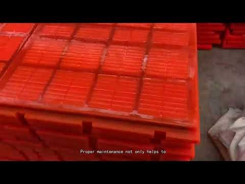 Polyurethane Screen Panels for Modular Vibrating Screen Media Systems