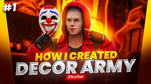 How I Created DecoR Gaming ❤ Story Time Video 🔥🥰 Garena Free Fire | DecoR Plays | DecorPlays