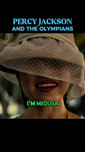 I'm Medusaaaaa 🐍 #movie #percyjacksonandtheolympians #shorts