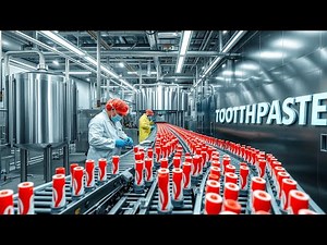 How Toothpaste Is Made — Inside the Toothpaste Production Factory