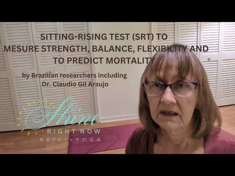 Sit to Rise Test and Exercise for Longer Life Expectancy, Strength, Balance and Flexibility.