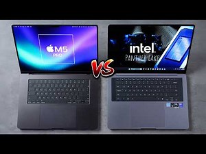 M5 Pro vs Panther Lake - Sorry Intel.. it's OVER!