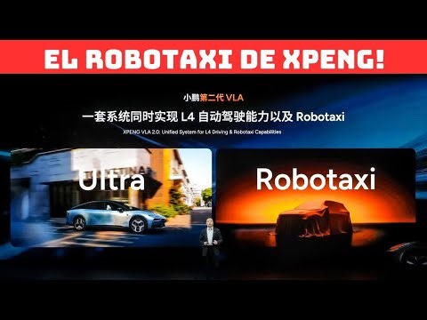 XPENG'S ROBOTAXI HAS ARRIVED, THE NEW P7+ AND THE G7 EREEV!