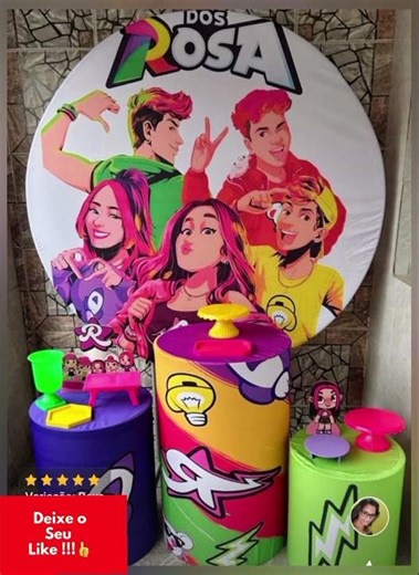 Festa EMILY VICK - DECORAÇÃO E AVALIAÇÃO POSITIVA DE CLIENTE SHOPEE #kits #pegueemonte #fiesta #fest