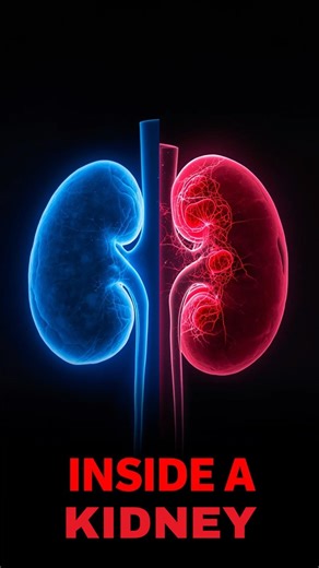 What Happens Inside a Kidney? | Journey With a Kidney Stone #kidney #kidneyhealth #shorts #health