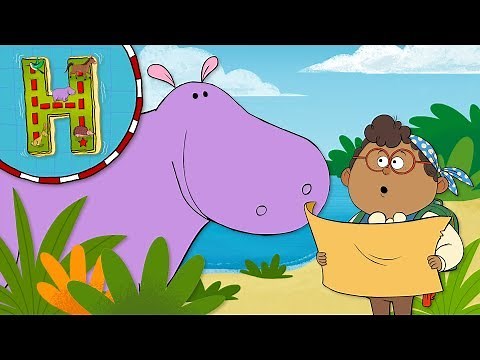 "H" Island | Learn The Alphabet with Captain Seasalt And The ABC Pirates