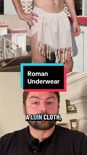 Did the Romans wear underwear? #history #edutokcontest #learnontiktok #story #historytiktokcontest