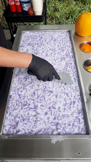 Street Style Jelly Ice Cream You Can’t Stop Watching #shorts #satisfying #icecream