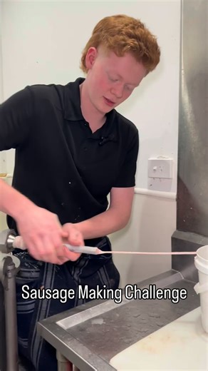 🌭 SAUSAGE STUFFING: BUTCHER EDITION Tensions were high. Casings were slippery. Ego? Off the charts. The butchers went toe-to-toe in a good ol’ Sausage Making Challenge… And guess who walked away with the glory? 👉 Angus. Cool under pressure. Snag like a pro. King of the casing. Better luck next time, team. 😅 Should we make this an annual event? 🏆 #qldbutchery #supportlocal #sausageskills #snagbattle #locallegends #thebutcherstable | The Butchers Table