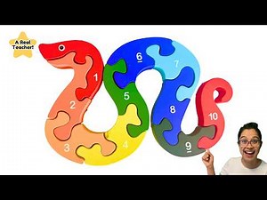 Count Every Snake Piece & Say the Number Out Loud! 🐍