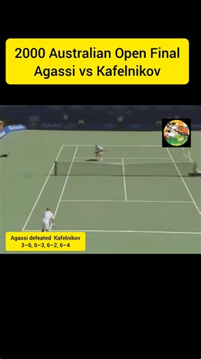 2000 Australian Open Final -Agassi vs Kafelnikov
