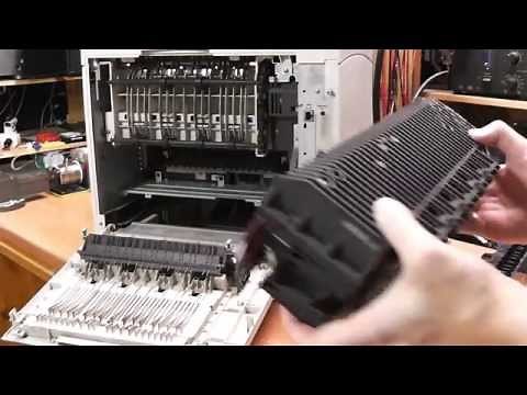 Repair of a Xerox DocuPrint N2125 "Fuser Failure"