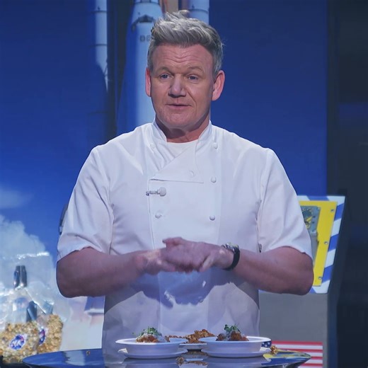 No tricks? Yeah right, Gordon Ramsay! 😂 Don't miss this epic food fight from last night's #HellsKitchen now on Hulu! | Hell's Kitchen