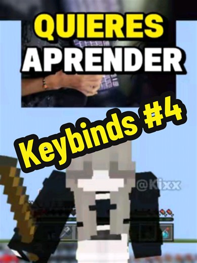 Cómo configurar keybinds en Minecraft para PvP