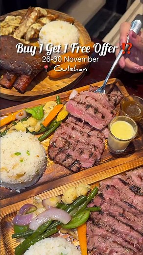 16K views · 2.6K reactions | @olio_steak is offering Buy 1 Get 1 Free...