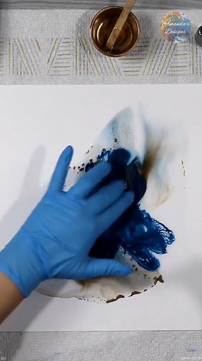 23K views · 159 reactions | Relaxing Paint Pouring #pouring #painting #fun | Amanda's Designs | Facebook