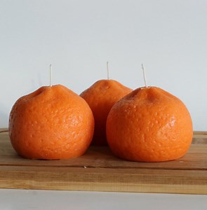 Oranges, Fruit Candles, Fake Food, Kitchen Candles, Orange Scented Candles, Fruit Decor, Orange Candles, Kitchen Decor - Etsy