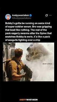 In Jurassic World Rebirth (2025), The Way They Swarmed Him...